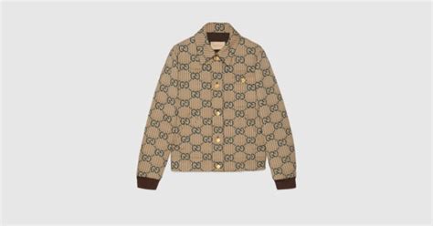 bombeta gucci|Gucci Bomber Jackets & Trenchcoats for Women .